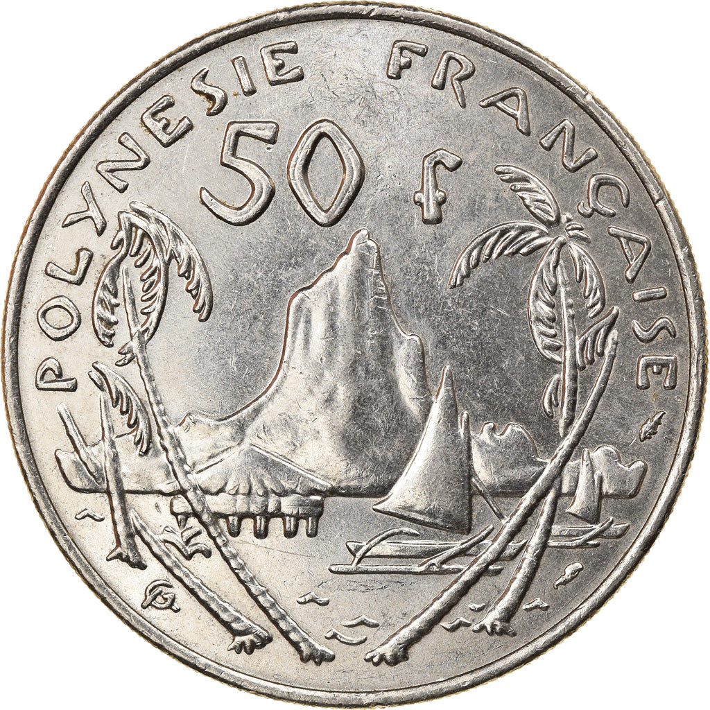 Monnaie, French Polynesia, 50 Francs, 1975, Paris, SUP, Nickel, KM:13