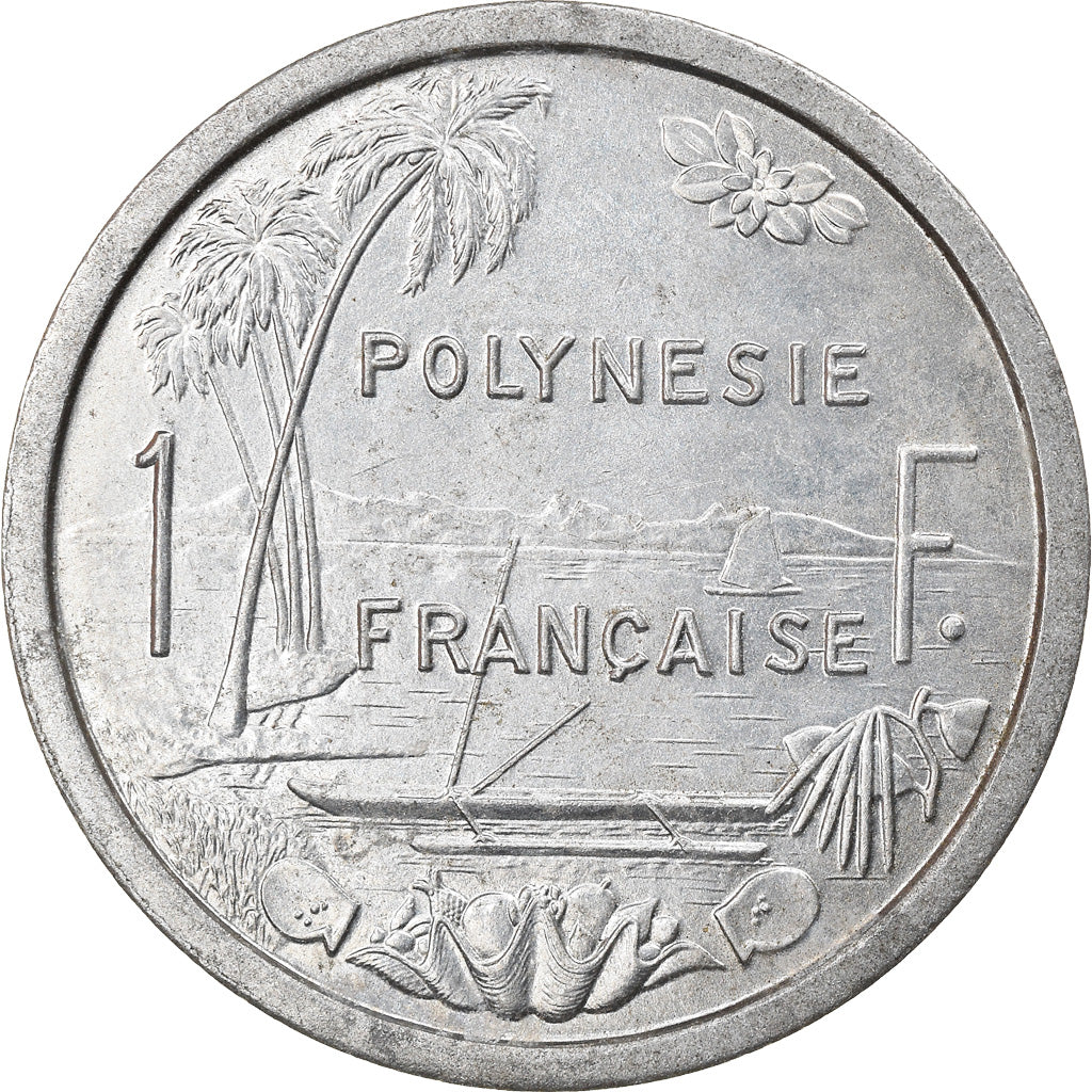 Coin, French Polynesia, Franc, 1981, Paris, AU(50-53), Aluminum, KM:11