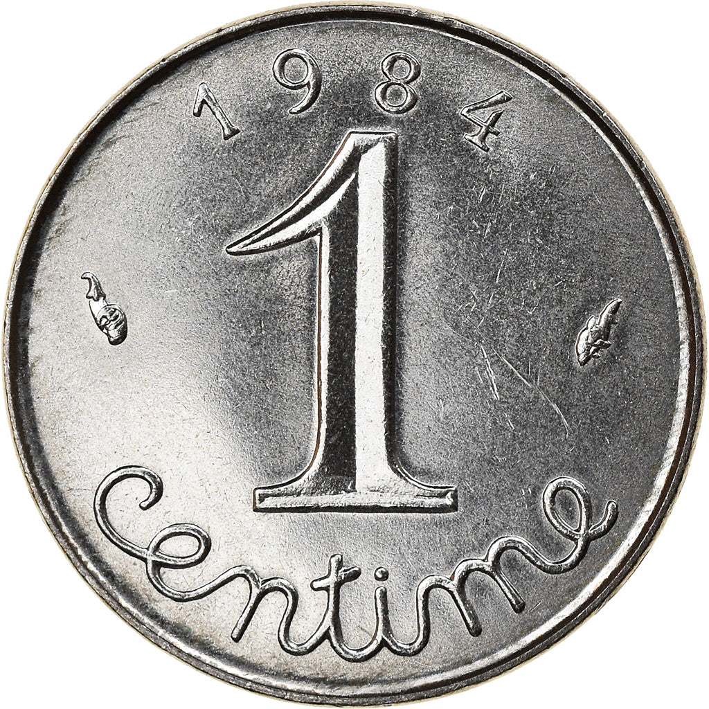 Moneta, Francia, Épi, Centime, 1984, Paris, SPL-, Acciaio inossidabile, KM:928