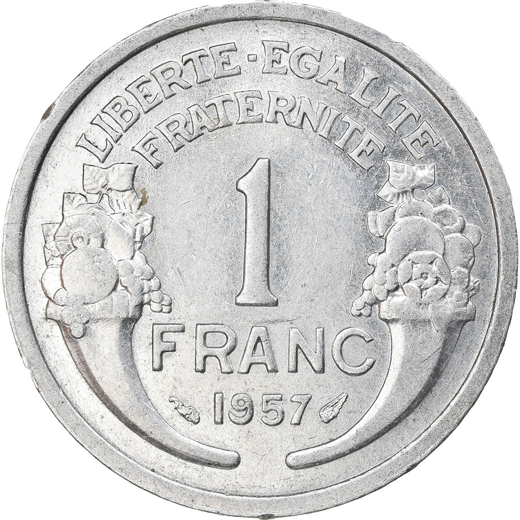 Monnaie, France, Morlon, Franc, 1957, Paris, SUP, Aluminium, Gadoury:473b