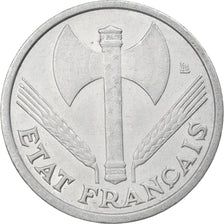 Moeda, França, Bazor, Franc, 1944, Castelsarrasin, EF(40-45), Alumínio