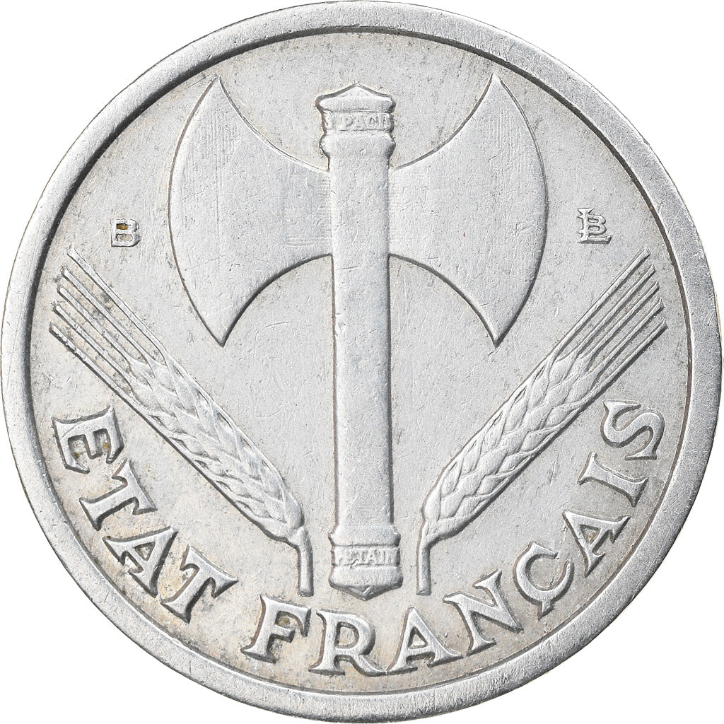 Monnaie, France, Bazor, Franc, 1944, TTB+, Aluminium, Gadoury:471
