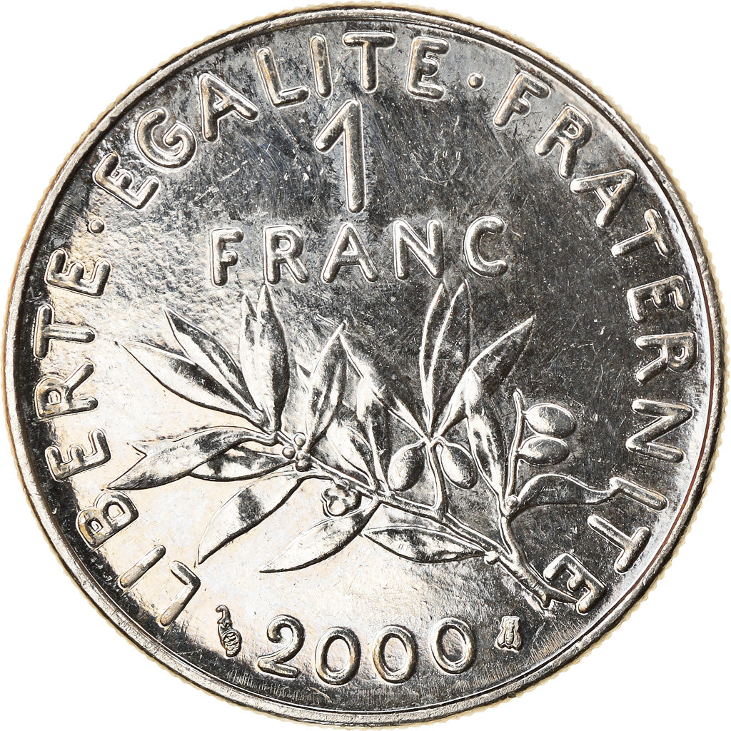 Monnaie, France, Semeuse, Franc, 2000, Paris, BU, FDC, Nickel, Gadoury:474