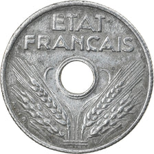 Munten, Frankrijk, État français, 10 Centimes, 1944, ZF, Zinc, KM:903