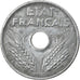 Munten, Frankrijk, État français, 10 Centimes, 1944, ZF, Zinc, KM:903