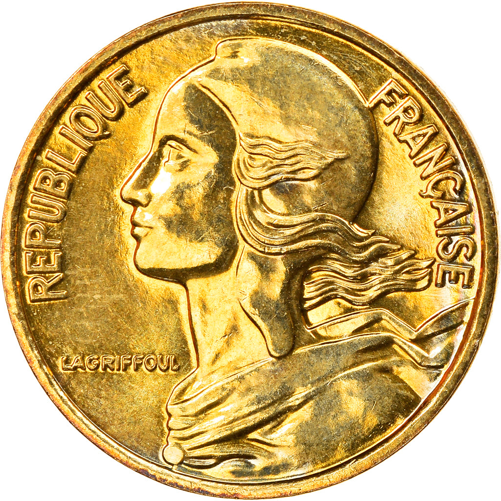 Coin, France, Marianne, 5 Centimes, 2000, Paris, MS(65-70), Aluminum-Bronze