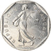 Coin, France, Semeuse, 2 Francs, 1997, AU(55-58), Nickel, KM:942.1, Gadoury:547