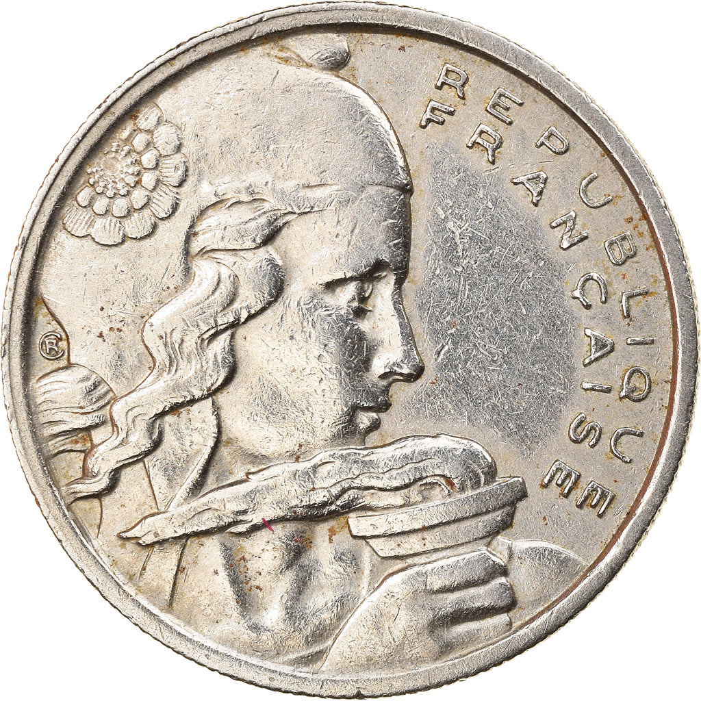 Moneda, Francia, Cochet, 100 Francs, 1958, MBC+, Cobre - níquel, KM:919.1