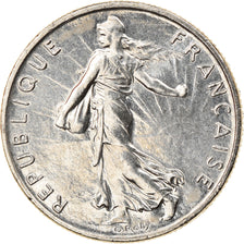 Munten, Frankrijk, Semeuse, 1/2 Franc, 1988, Paris, PR, Nickel, KM:931.1