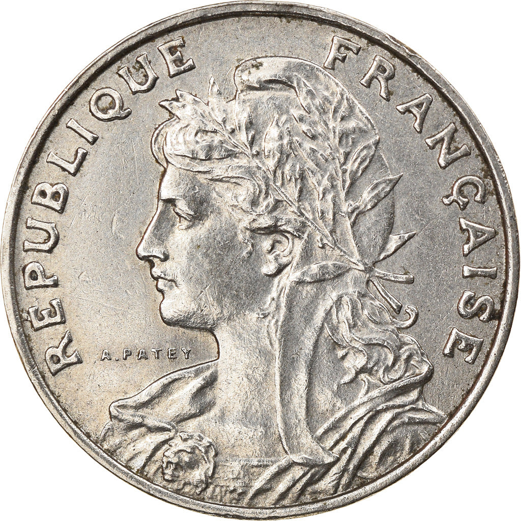 Moneda, Francia, Patey, 25 Centimes, 1903, Paris, MBC+, Níquel, KM:855