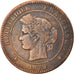 Coin, France, Cérès, 10 Centimes, 1872, Paris, VF(30-35), Bronze, KM:815.1