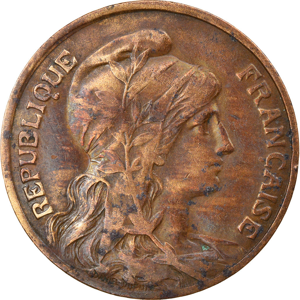 Coin, France, Dupuis, 10 Centimes, 1910, Paris, EF(40-45), Bronze, KM:843