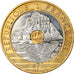 Munten, Frankrijk, Mont Saint Michel, 20 Francs, 1998, PR, Tri-Metallic