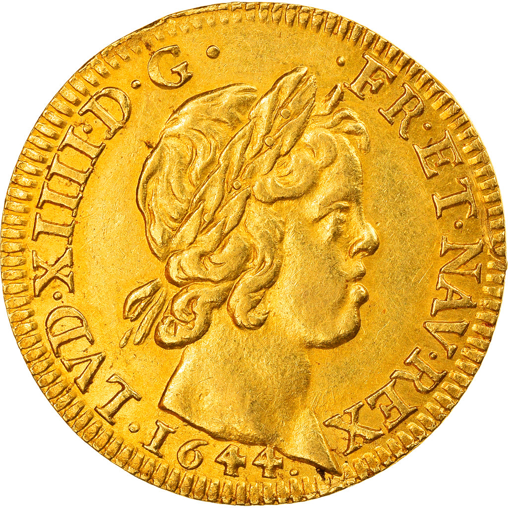 Munten, Frankrijk, Louis XIII, Louis d'or, 1644, Paris, ZF, Goud