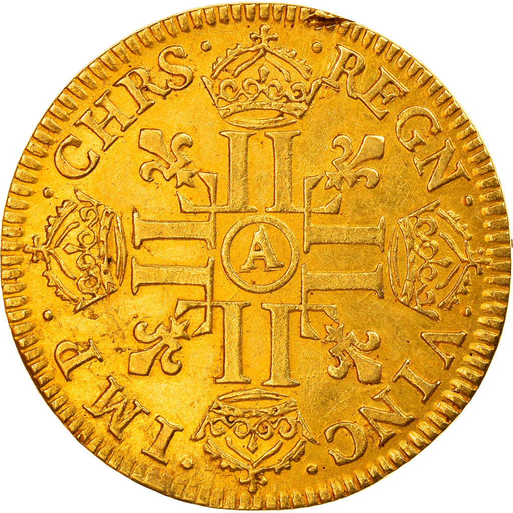 Munten, Frankrijk, Louis XIII, Louis d'or, 1644, Paris, ZF, Goud