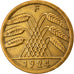 Coin, GERMANY, WEIMAR REPUBLIC, 50 Rentenpfennig, 1924, Stuttgart, EF(40-45)
