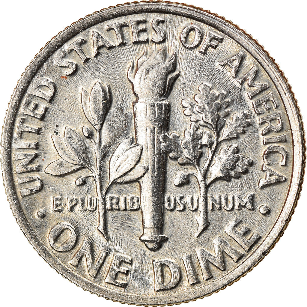 Moneta, USA, Roosevelt Dime, 1988, Philadelphia, AU(55-58), Miedź-Nikiel