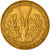 Moneda, Estados del África Occidental, 10 Francs, 1966, MBC, Aluminio - níquel