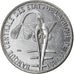 Coin, West African States, Franc, 2001, AU(55-58), Steel, KM:8