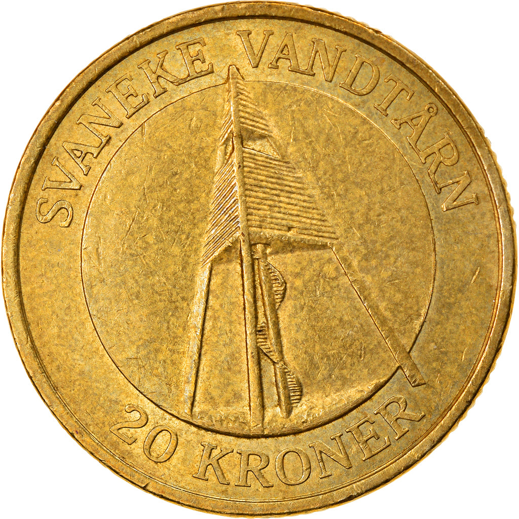 Coin, Denmark, Margrethe II, 20 Kroner, 2004, Copenhagen, EF(40-45)