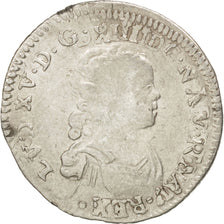 Moneda, Francia, 1/10 Ecu, Limoges, BC+, Plata, KM:418, Gadoury:289