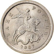 Monnaie, Russie, Kopek, 2007, TTB+, Copper-Nickel Plated Steel, KM:600