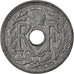 Coin, France, Lindauer, 20 Centimes, 1946, VF(30-35), Zinc, KM:907.1