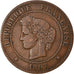 Coin, France, Cérès, 5 Centimes, 1897, Paris, EF(40-45), Bronze, KM:821.1