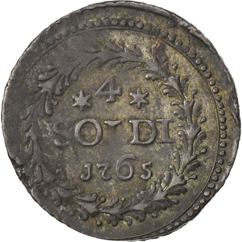 Corse, Pascal Paoli, 4 Soldi 1765 Murato, KM C7