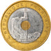 Münze, Frankreich, Jeux Méditerranéens, 20 Francs, 1993, SS+, Tri-Metallic