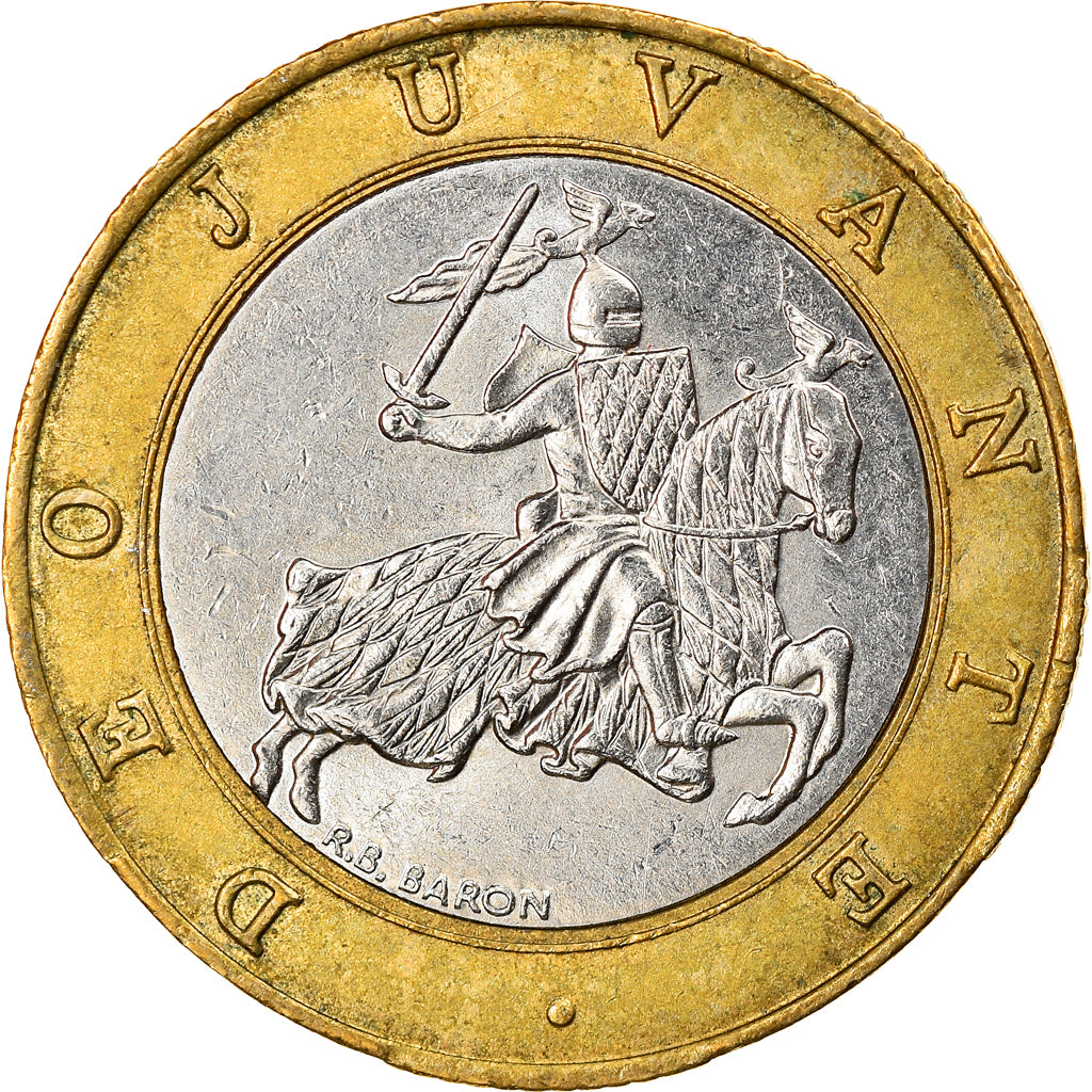 Coin, Monaco, Rainier III, 10 Francs, 1994, EF(40-45), Bi-Metallic, KM:163