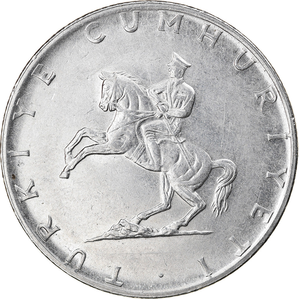 Monnaie, Turquie, 5 Lira, 1977, SUP, Stainless Steel, KM:905