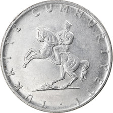 Monnaie, Turquie, 5 Lira, 1977, SUP, Stainless Steel, KM:905