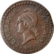 Coin, France, Dupré, Centime, AN 6, Paris, EF(40-45), Bronze, KM:646