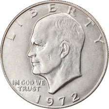 Coin, United States, Eisenhower Dollar, 1972, Philadelphia, AU(55-58)