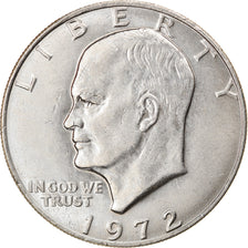 Coin, United States, Eisenhower Dollar, 1972, Philadelphia, AU(55-58)