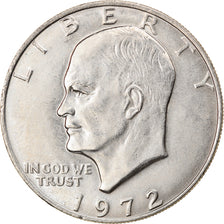 Monnaie, États-Unis, Eisenhower Dollar, 1972, Philadelphie, SUP