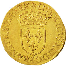 Coin, France, Louis XIII, Écu d'or, Ecu d'or, 1630, Paris, EF(40-45), Gold