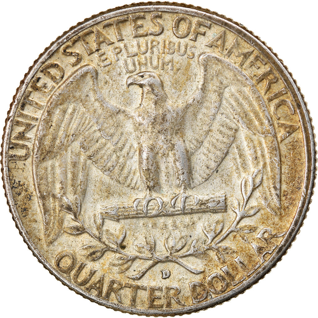 Coin, United States, Washington Quarter, 1964, Denver, AU(50-53)