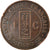 Moneda, INDOCHINA FRANCESA, Cent, 1886, Paris, BC+, Bronce, KM:1, Lecompte:38