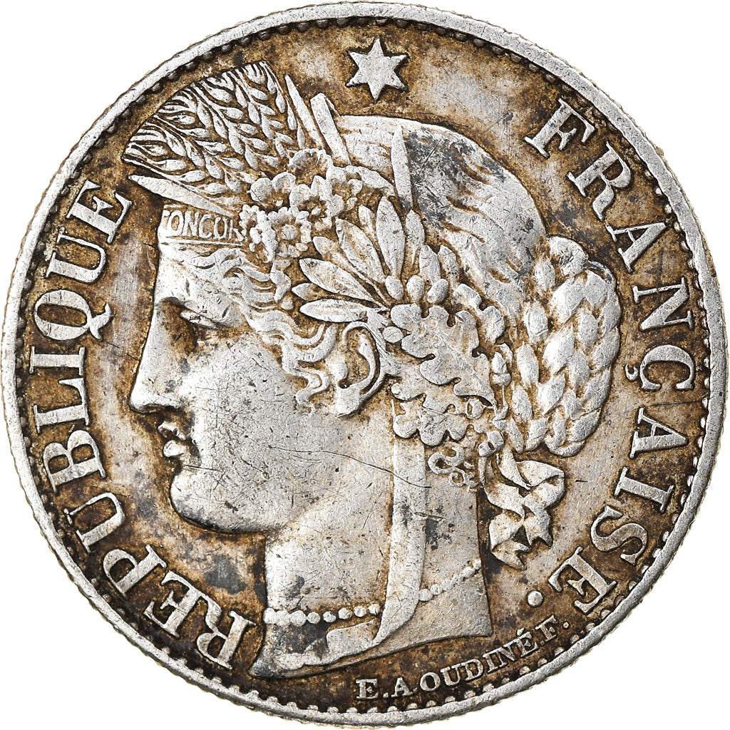 Coin, France, Cérès, 50 Centimes, 1895, Paris, EF(40-45), Silver, KM:834.1