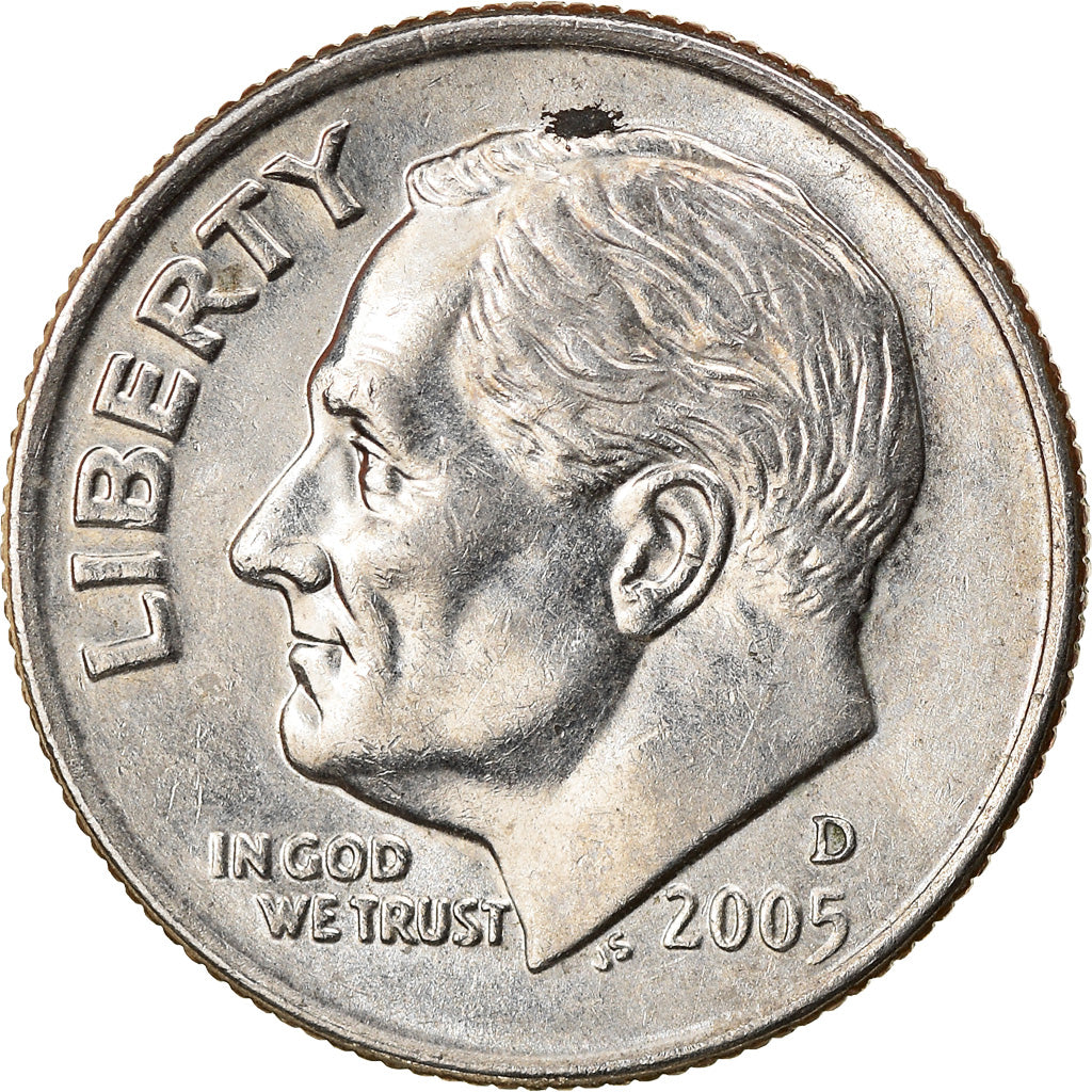 Münze, Vereinigte Staaten, Roosevelt Dime, 2005, Denver, VZ