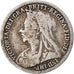 Coin, Great Britain, Victoria, 3 Pence, 1899, VF(30-35), Silver, KM:777