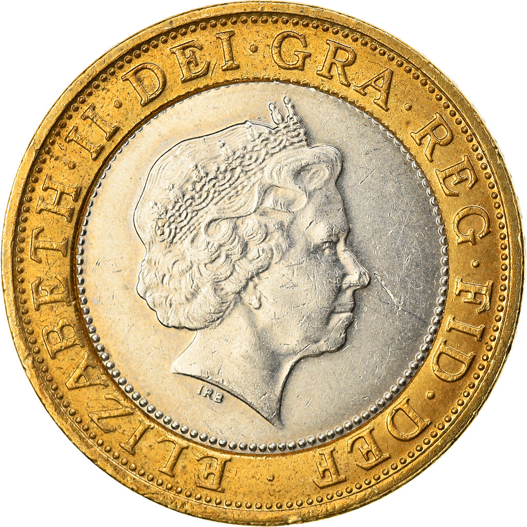 Coin, Great Britain, Elizabeth II, 2 Pounds, 1999, AU(55-58), Bi-Metallic