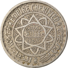 Coin, Morocco, Mohammed V, 20 Francs, AH 1366/1946, Paris, EF(40-45)