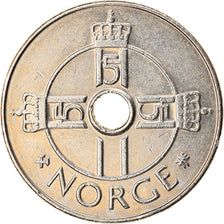 Coin, Norway, Harald V, Krone, 1997, AU(55-58), Copper-nickel, KM:462