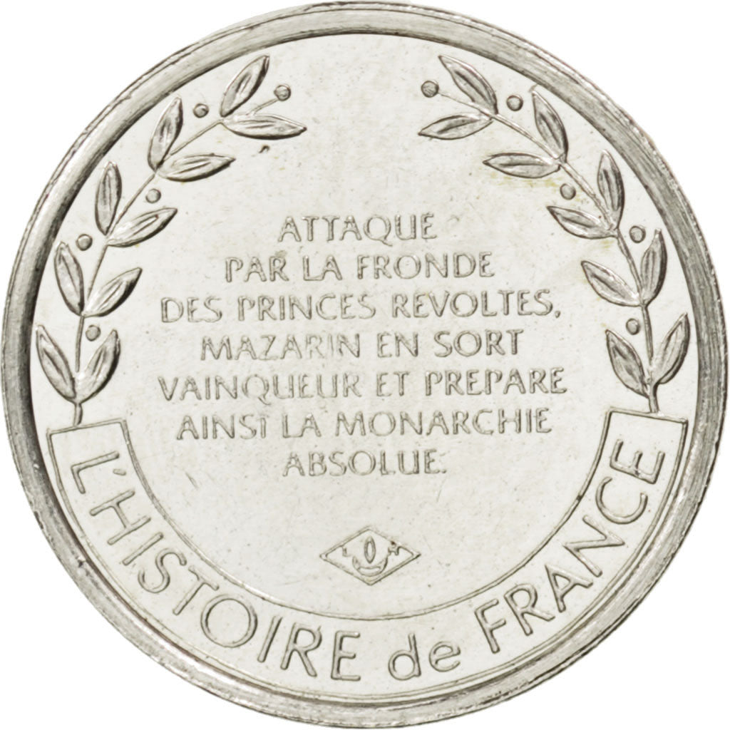 FRANCE, History, The Fifth Republic, Medal, MS(63), Silver, 13, 1.72