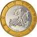 Coin, Monaco, Rainier III, 10 Francs, 1993, AU(55-58), Bi-Metallic, KM:163