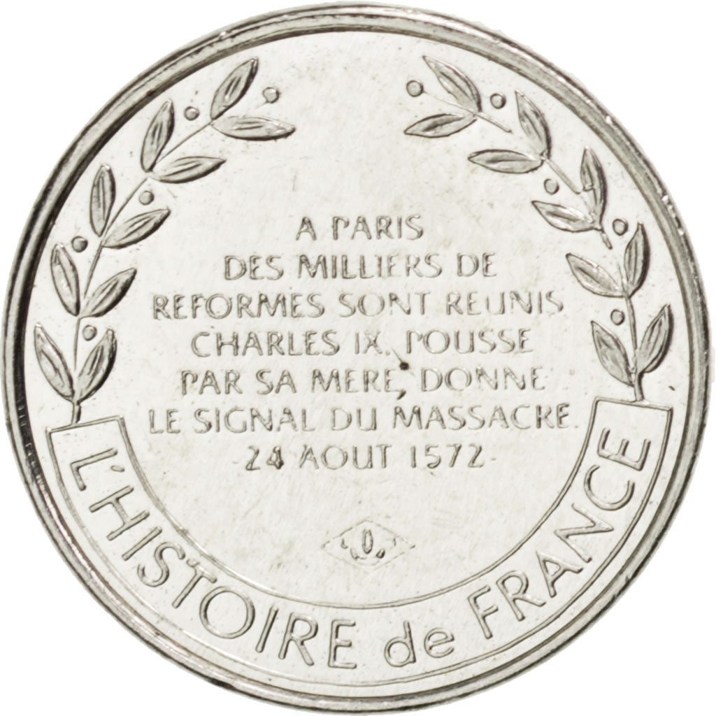 FRANCE, History, The Fifth Republic, Medal, MS(63), Silver, 13, 1.72