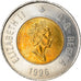 Coin, Canada, 2 Dollars, 1996, Ottawa, AU(50-53), Bi-Metallic, KM:270